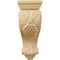 Ekena Millwork 5"W x 7"D x 14"H Large Grape Corbel, Alder CORW05X07X14GRAL - alternate 4